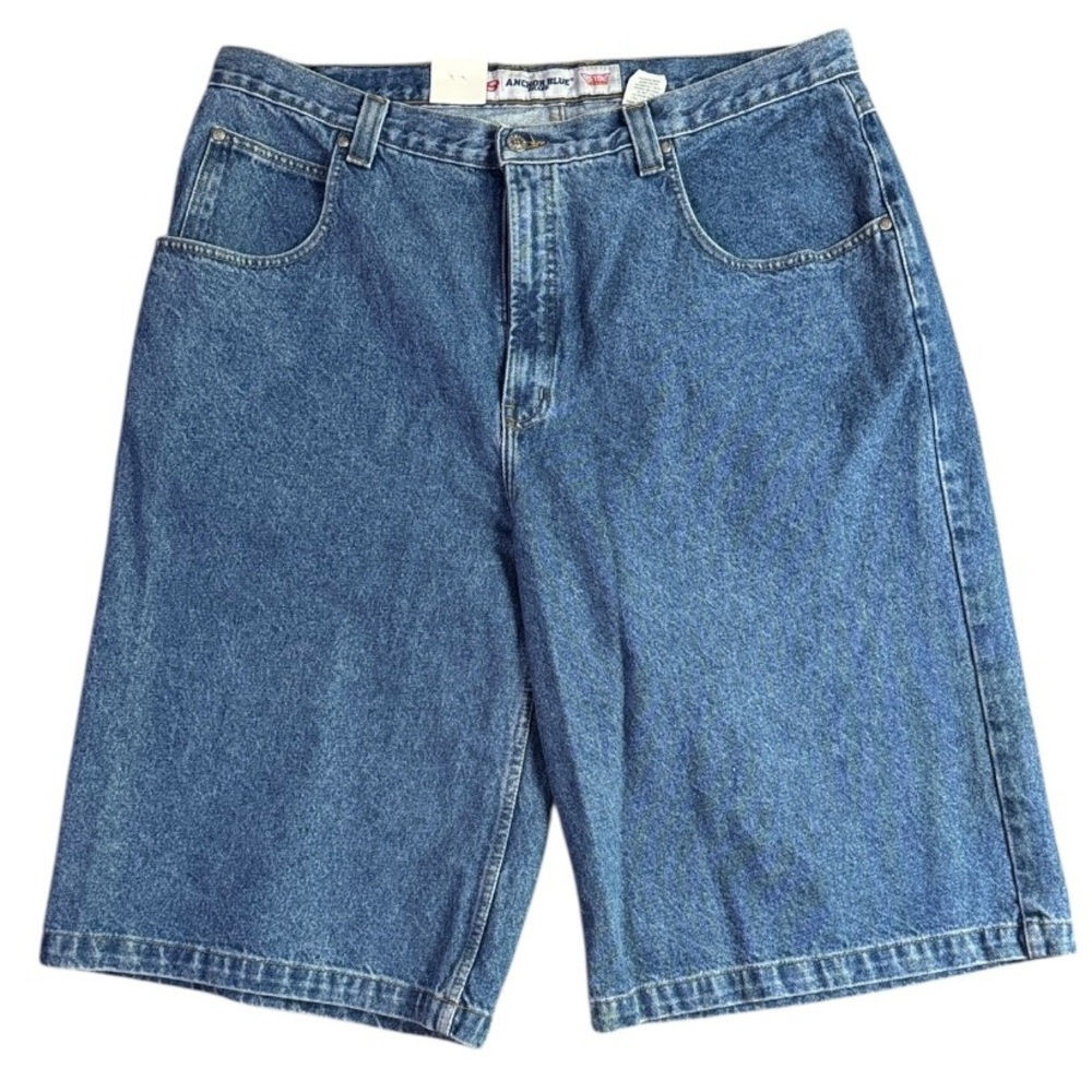 Vintage 90’s Y2K Baggy Jean Denim Levi Shorts Jorts Deadstock NWT Men’s 42